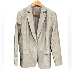 NWOT Classic Gray Women's Lined One-Button Blazer size XL